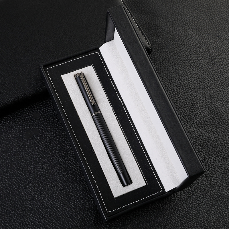 Black matte rollerball pen