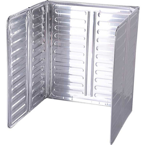 Factory direct sales creative kitchen aluminum foil stove oil baffle folding cooking and frying insulation heat-proof splash-proof oil baffle