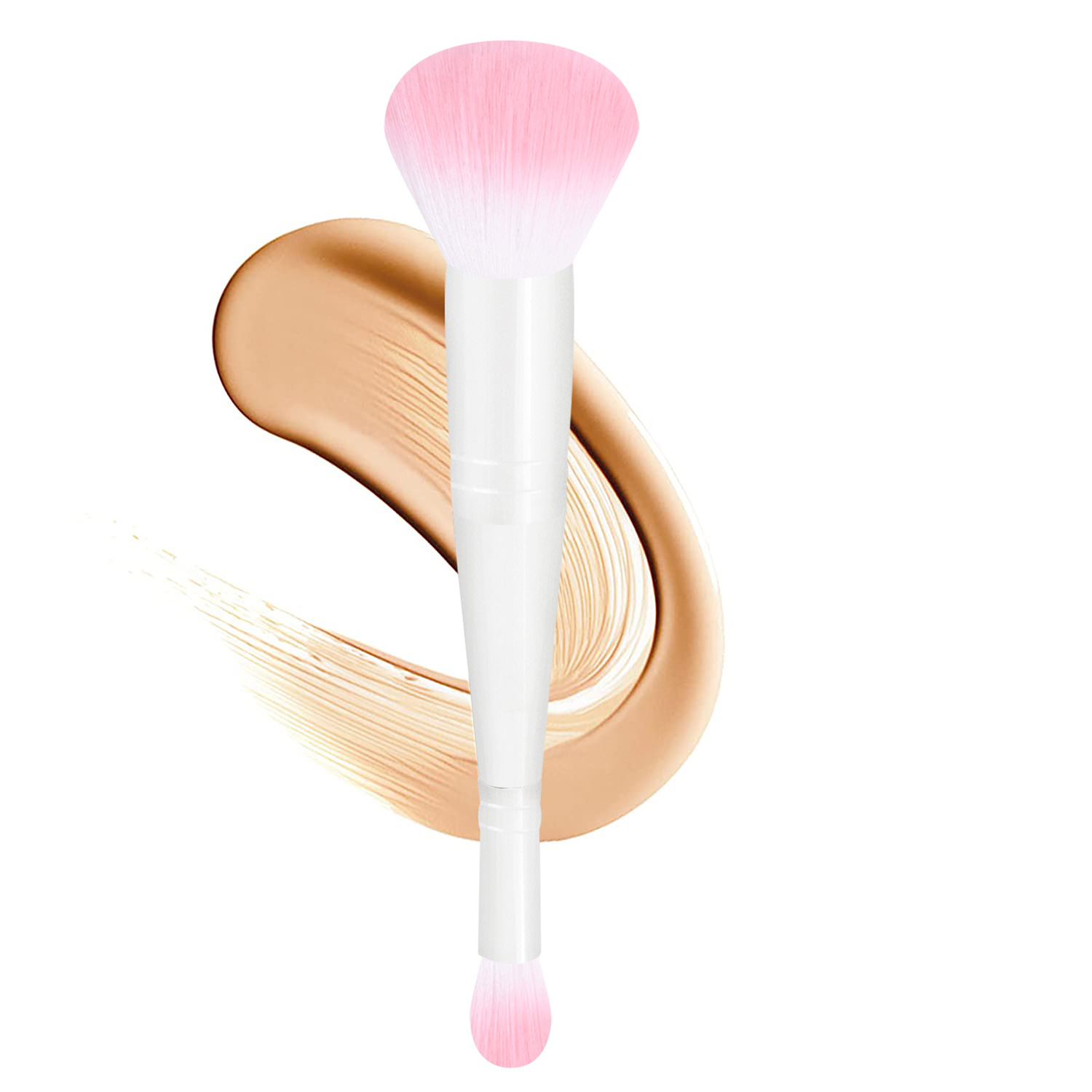 Simple Style Multicolor Artificial Fiber Wooden Handle Makeup Brushes display picture 5