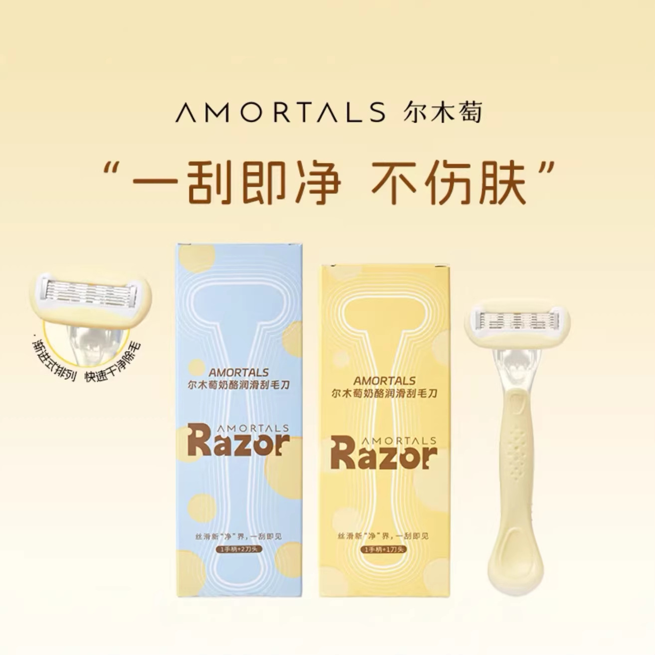 Ermutao Shaving Razor for Women, Specialized for Underarm Hair Removal, Hand and Leg Hair Removal, Underarm Hair Removal Device, Private Area Shaving, Portable and Genuine