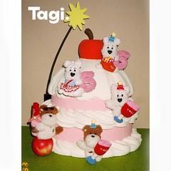 Tagi.《66go》哈米过节香槟碰杯节日毛绒挂件周年庆限定配饰