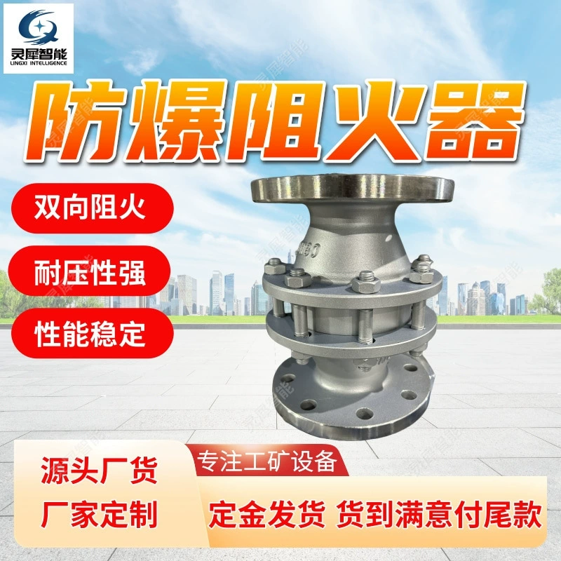 Заводской взрывозащищенный огнетушитель для труб, стабильная конструкция, из нержавеющей стали 304, взрывозащищенный огнетушитель