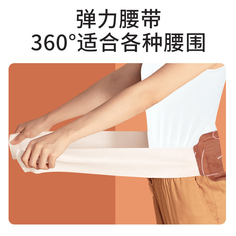 蒸気の艾草の暖かい腰はメーカーの卸売りの熱い布の腰のベルトをかぶせて自ら発熱します腰の腹は暖かいお腹をくっつけます。|undefined