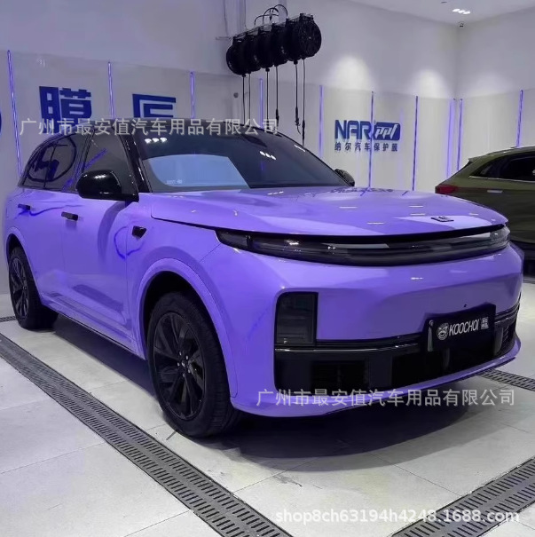 Car Color Change Film Piano Lavender Purple Car Body Paint Color Change Film Electric Motorcycle Decoration Cross-Border Wholesale