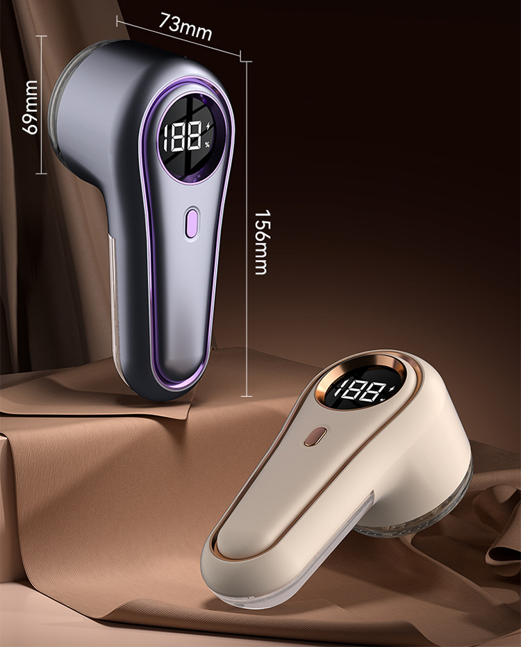 New Electric Rechargeable Digital Display Fabric Shaver Pilling Remover Clothing Lint Remover Household USB Shaver