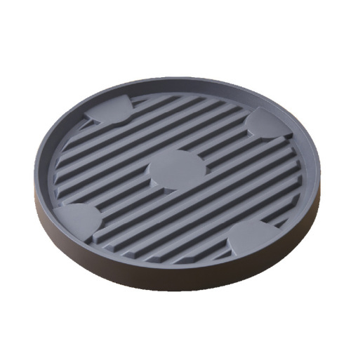 Mobile flower pot tray bag with pulley flower pot base thickened plastic flower pot tray universal wheel invisible wheels