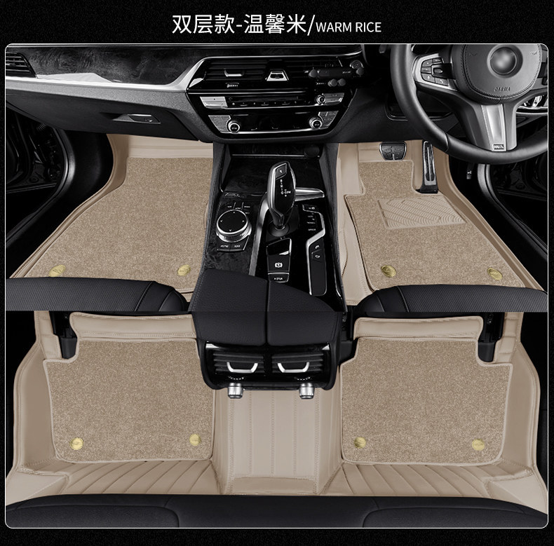 Suitable for 10-25 models of Toyota Prado right-hand drive, full coverage floor mats LC250, right-hand drive carpet