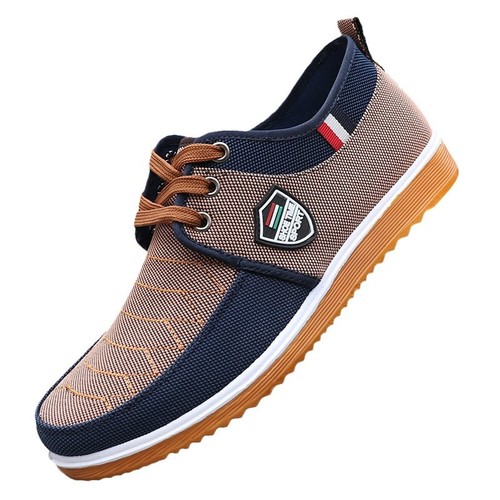 Old Beijing Men's Shoes 2025 Spring New Canvas Shoes Men's Platform Shoes Durable Casual Breathable Fabric Shoes