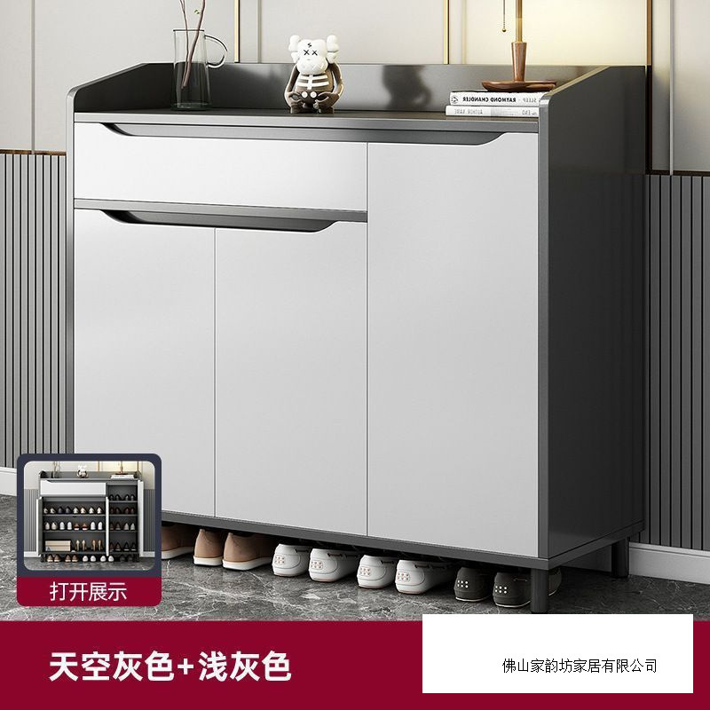 鞋柜家用门口门后收纳玄关柜入户楼道走廊客厅阳台简约款家用鞋柜|undefined