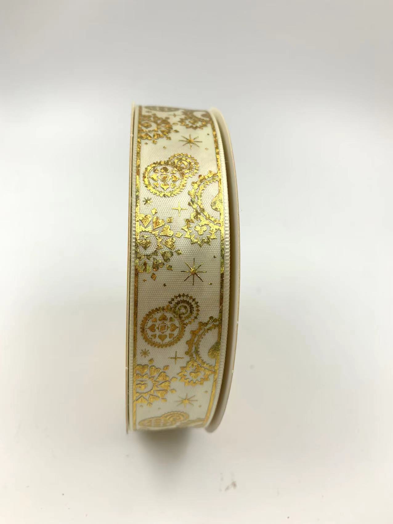 2,5mm láser bronceado engranaje mecánico naipe bar bandeja cinta hecha a mano DIY cinta de poliéster cinta de embalaje