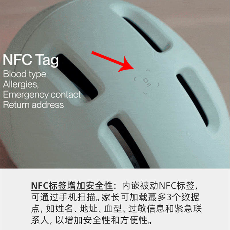 AI スマート子供用安全ヘルメット転倒衝突警報 NFC サイクリングヘルメット RGB ライトナイトライディング安全ヘルメット|undefined