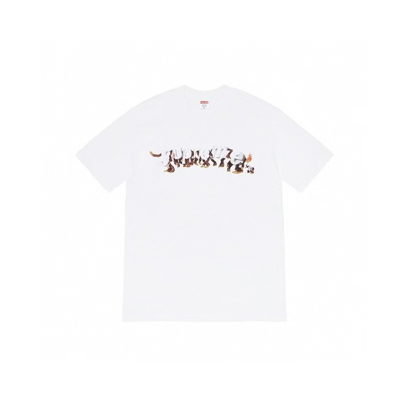 25ss RECORDS アメリカンレトロ ハイストリート 半袖 Tシャツ アメカジ イン トップス 男女兼用 パッチワーク Tシャツ|undefined