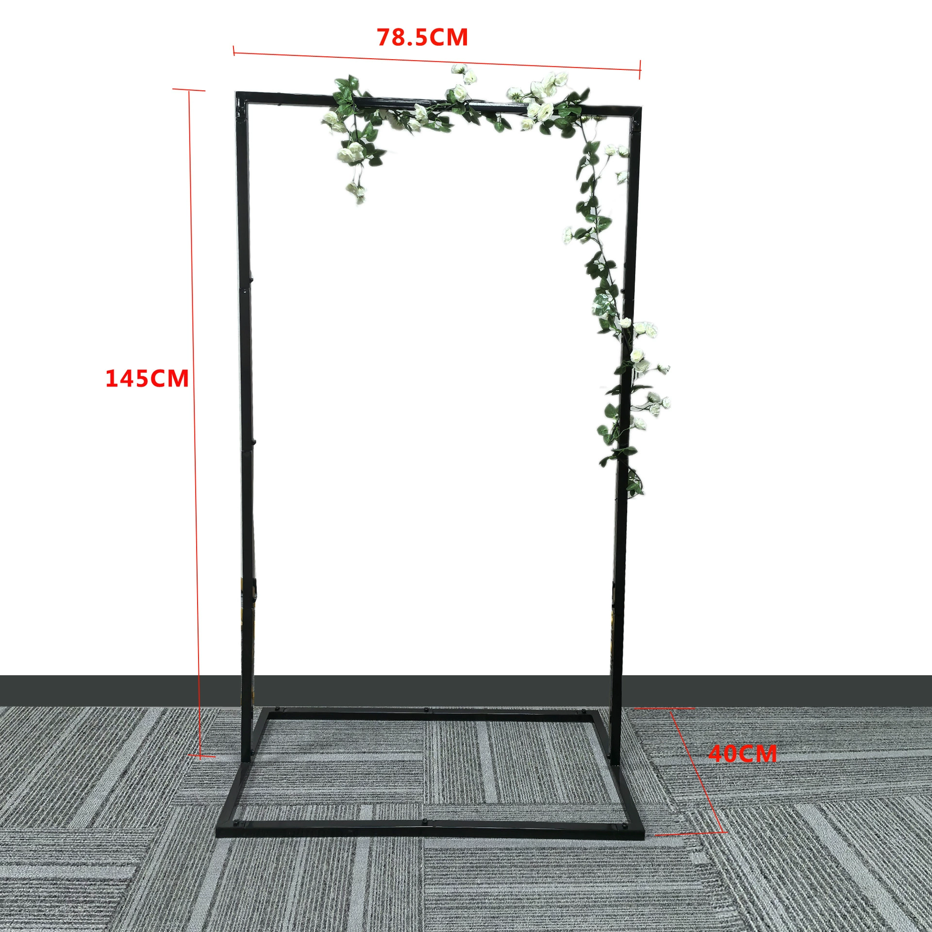 Приветственная бирка Квадратная круглая труба декоративная железная стента