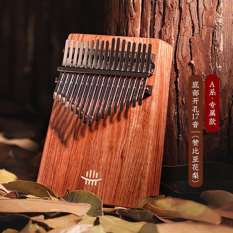 Kalimba đàn piano ngón tay cái Kalimba có lỗ đáy 17/21 âm di động