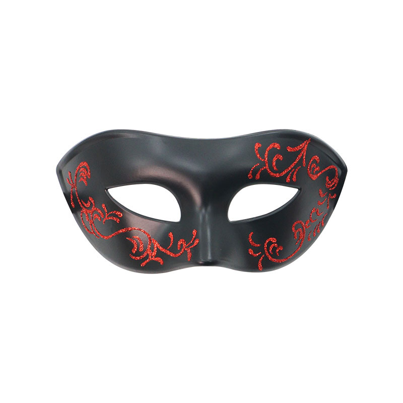 Ventas calientes de máscaras para adultos fiesta de baile Zoro de alto nivel máscaras para hombres espectáculo medio cara pintada en chorro hermosa máscara de ojos