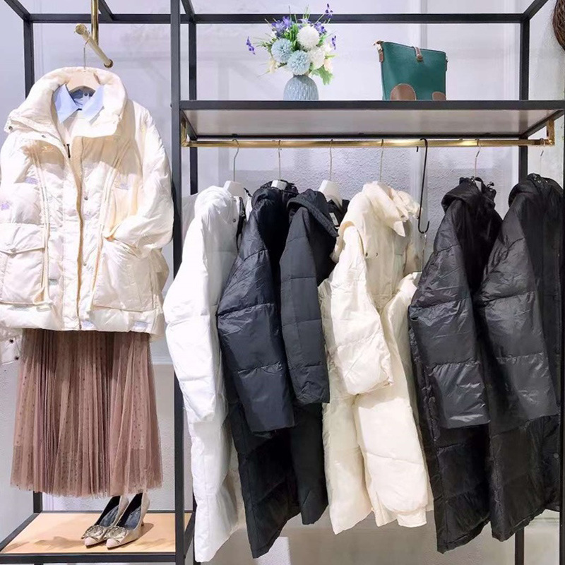 22 Winter Light Luxury Combination down Jacket White Duck down Trendy Fashion Windproof Warm and Cold Jacket Brand Discount Source