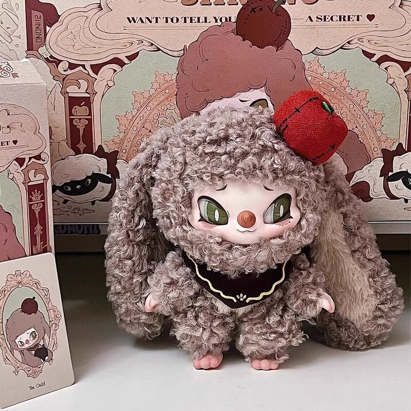 赛诺诺糖胶毛绒公仔娃娃钥匙扣挂件想告诉你一个秘密系列盲盒玩具|undefined