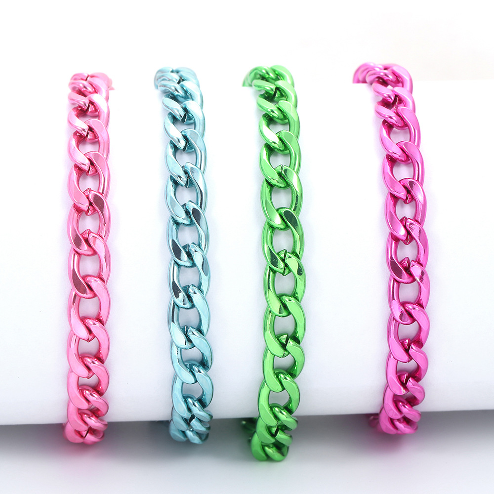 10g Weight Bracelets Classification 1 Piece Quantity Retro Geometric Copper Plating Bracelets 1 Piece