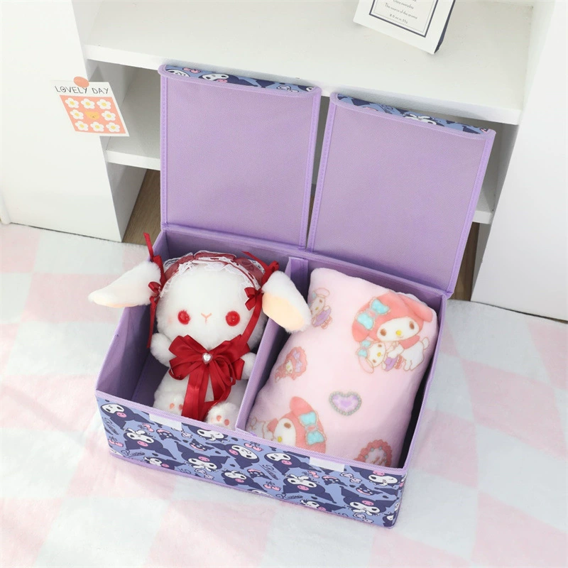Foldable cute storage box