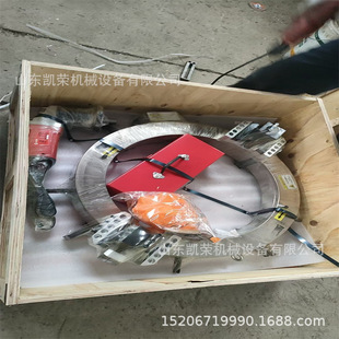 Automatic feed pipe beveling machine portable pipe flat machine stainless steel pipe milling machine various models