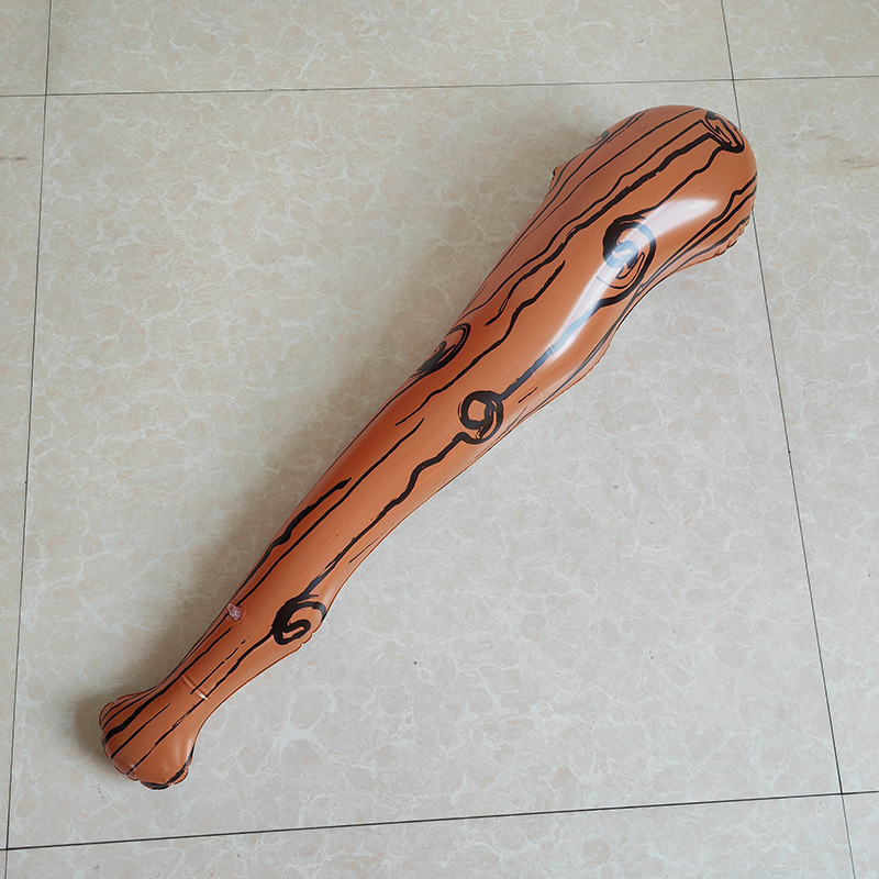Bate de béisbol inflable spot pvc grano de madera bate de béisbol palo de madera juguete inflable transfronterizo repostaje palo inflable