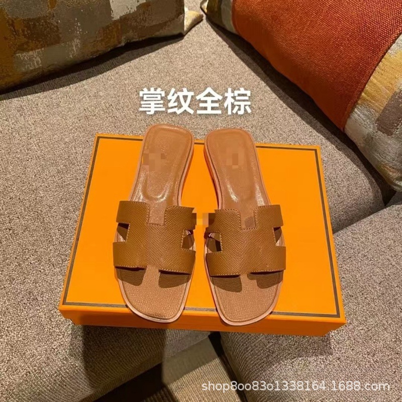 Comercio exterior H zapatillas de alta versión de Guangzhou zapatillas de piso plano para mujeres zapatillas fabricantes de venta