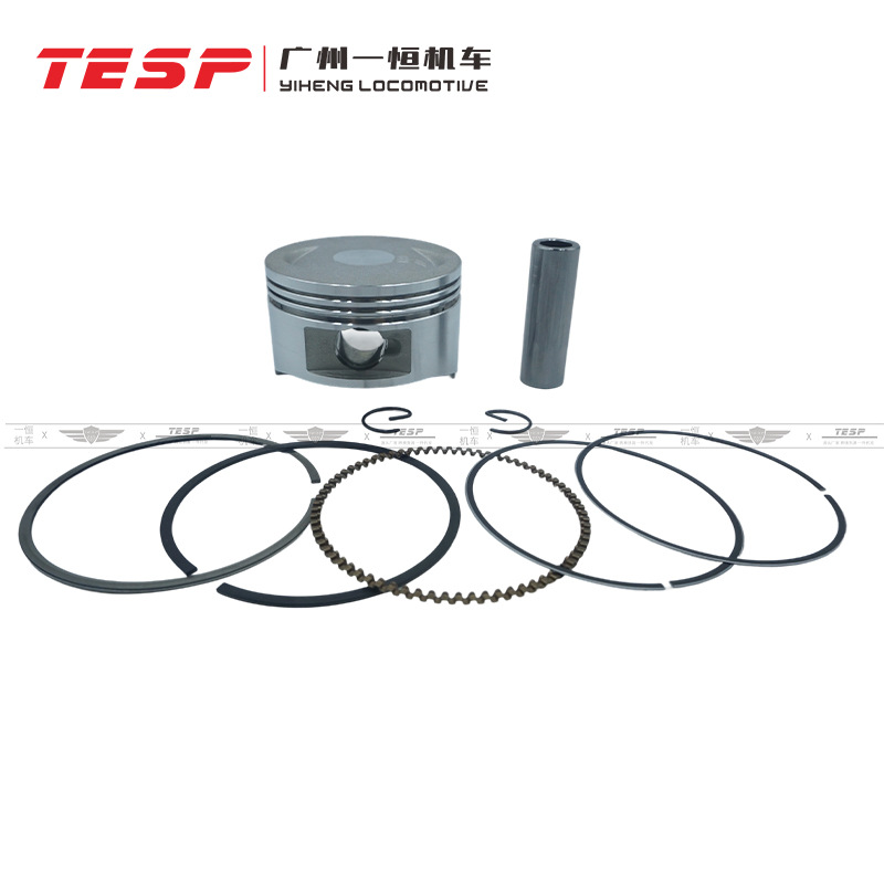 Gy6 200 63mm Suitable for Guangyang Haomai Scooter Cylinder Piston Piston Ring Assembly Source Factory