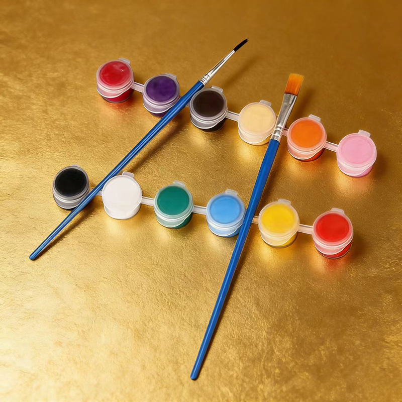 Brush, 12 colors, 2 pieces