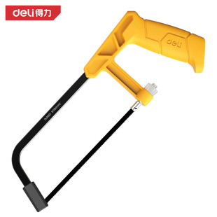 Deli DL6007 Mini Hacksaw Frame Blade Adjustable Bow Saw Frame Mini Hand Saw Woodworking Saw Band Saw 6