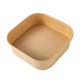 Thickened wholesale disposable lunch box square paper bowl fitness meal take-out packing box food packaging snack box