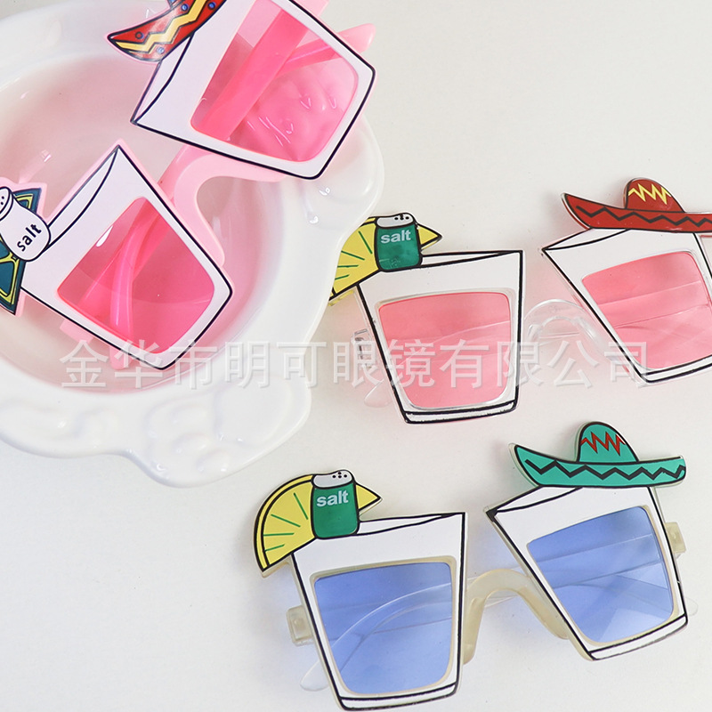 Lentes de Sol Decorativos para Fiesta de Playa en ABS para Cumpleaños image 8