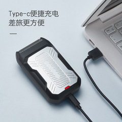 Cross-border new reciprocating electric razor, rechargeable shaver, pop-up sideburn trimmer, two-in-one razor