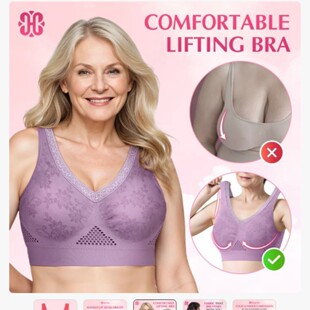 Cross-Border Breathable Underwear Large Size Running No Rims Seamless Hollow Mesh Printed Thin Sports Yoga Bra