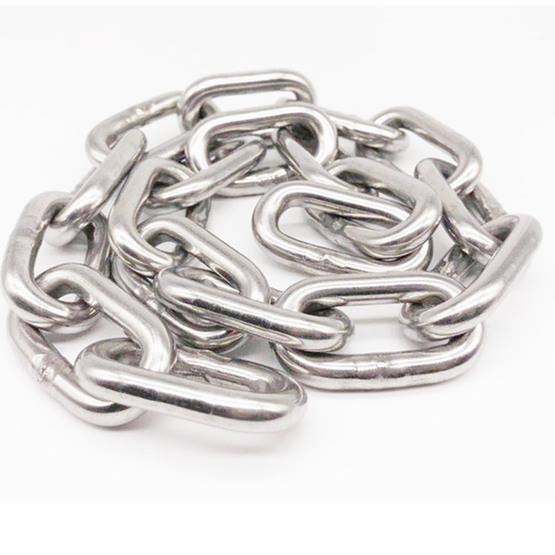 304不锈钢链条粗铁锁链宠物狗链子铁环链吊灯链 吊牌链晾衣链