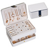 Multilayer storage system, earrings, necklace, accessory, jewelry, polyurethane treasure chest, universal storage box