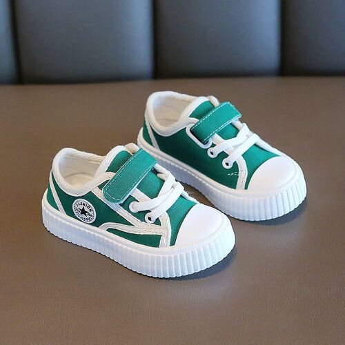 Spring and Autumn New 0-1-8 Years Old Children Canvas Shoes Slip-on for Boys and Girls Sports Shoes Canvas Shoes