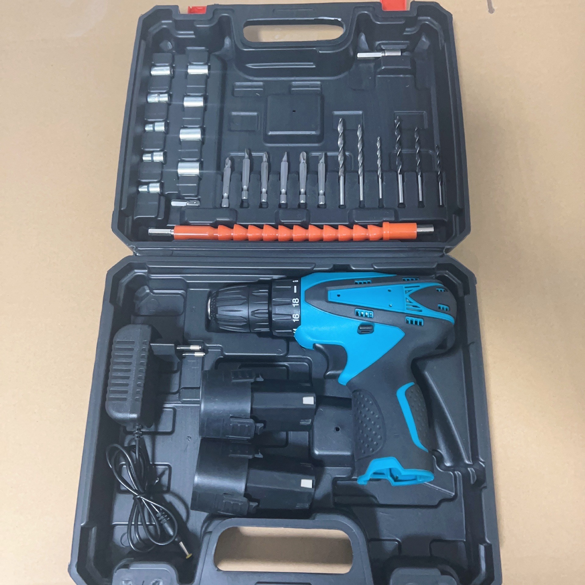 Transfronterizo nuevo taladro eléctrico de carga de 12V paquete de taladro eléctrico de litio taladro eléctrico destornillador eléctrico image 15