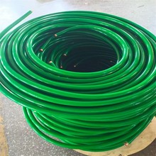 现货包覆塑紫铜管PVC护套绝缘覆塑铜管10*1 12*1蚊香包塑直管加工