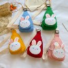 children Bag new pattern Cartoon lovely Sequins rabbit Chest pack Fashion princess girl outdoors Traveling The single shoulder bag