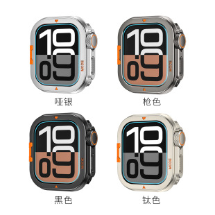 Apple Watch Protective Cover Iwatch10 Generation 46Mm/44/45Mm Alpine Metal Case Ultra 49mm