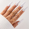 Set, ring, Aliexpress, light luxury style, simple and elegant design