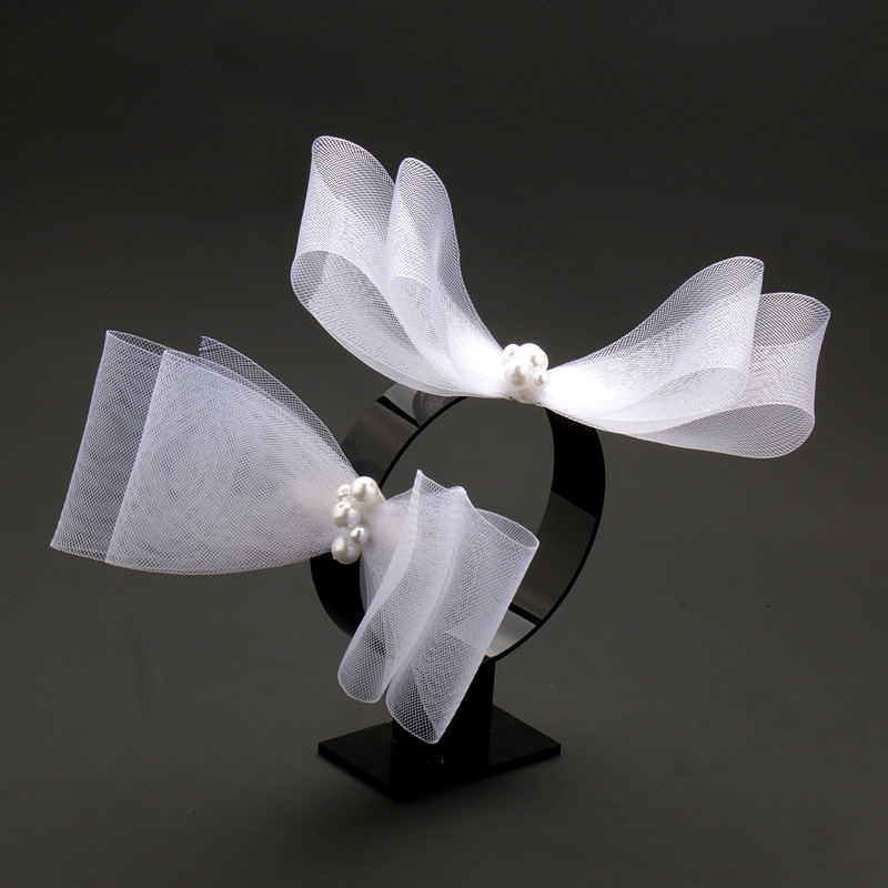 Women's Elegant Bow Knot Gauze Hair Clip display picture 2