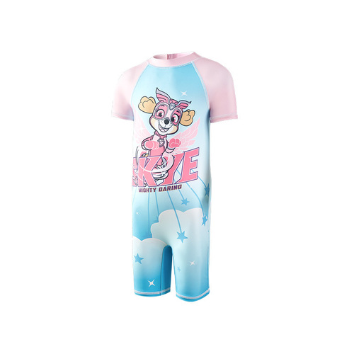 Children's one-piece cartoon swimwear cute and trendy PAW Patrol swimwear for boys and girls, wholesale swimming equipment