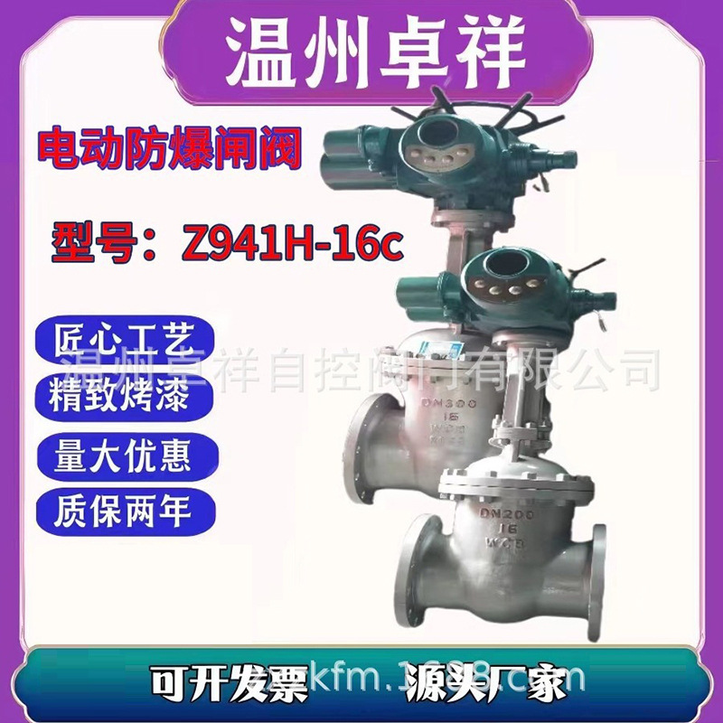 电动闸阀 电站电动防爆闸阀 Z9B41H 煤矿专业防爆闸阀
