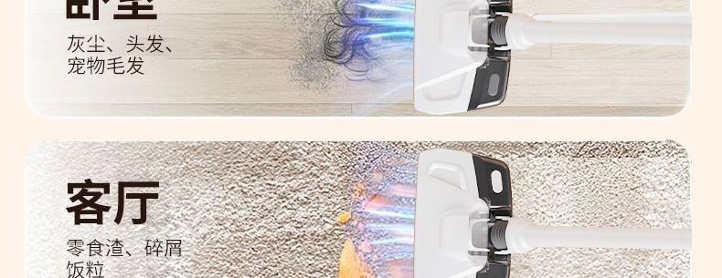 All-in-one pet vacuum cleaner, wireless, ultra-quiet, powerful, suitable for car and home use, with strong suction, new model for removing mites