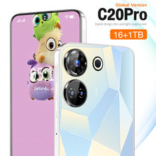 跨境爆款手机C20Pro3+64G7.3大屏 wish速卖通 shopee智能手机新品