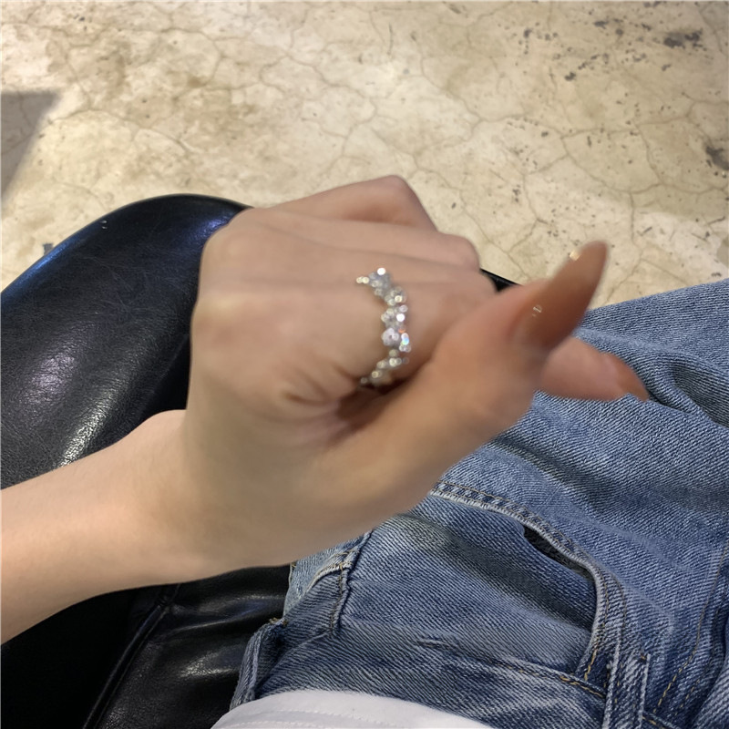 Butterfly Open Ring Women's Mori Korean Style Simple ins Niche Design Personalized Internet Celebrity Fashion Adjustable Ring_voghion.com