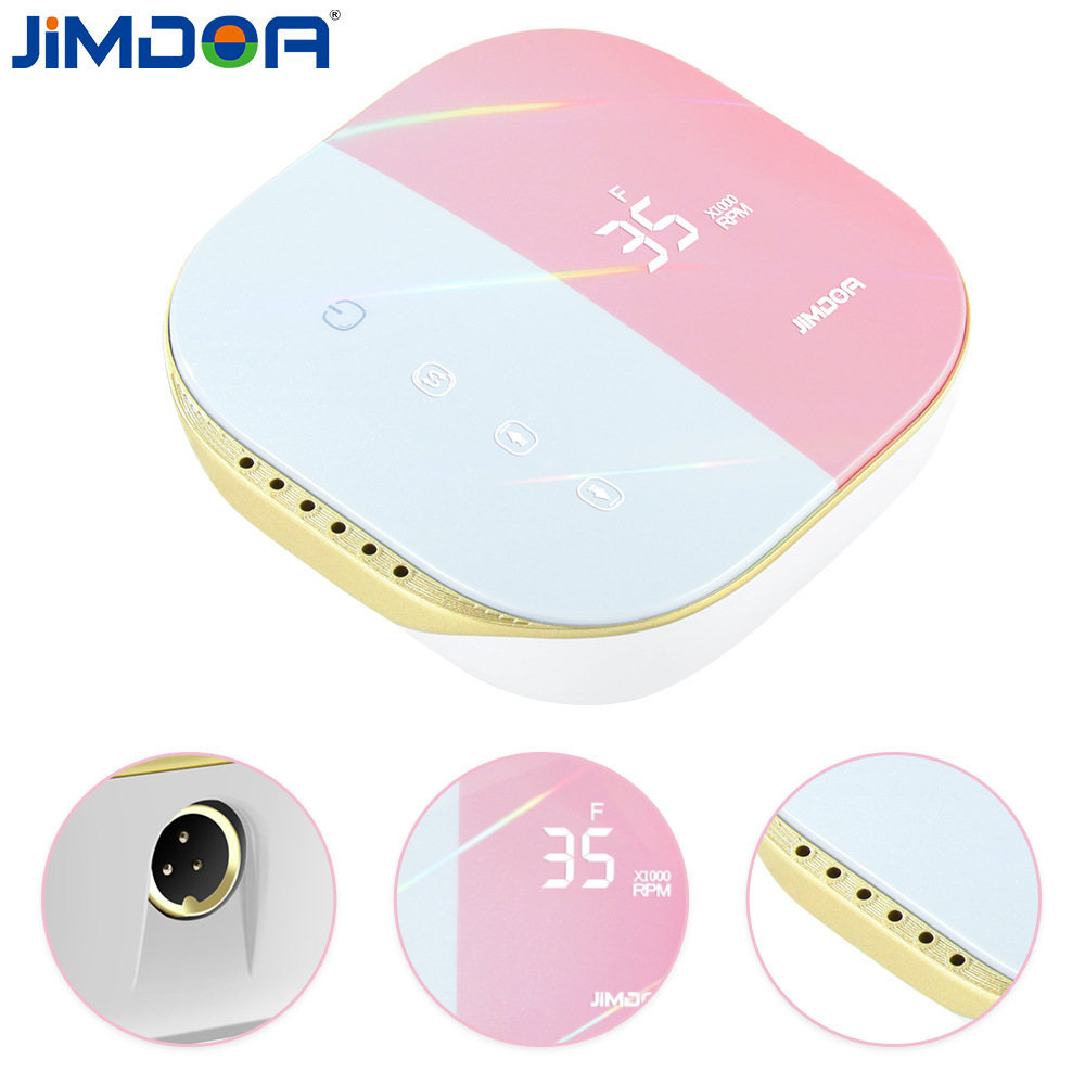 JIMDOA pulidor de uñas eléctrico transfronterizo de venta caliente, máquina especial de pulidor de uñas para la tienda de uñas, alta rotación silenciosa