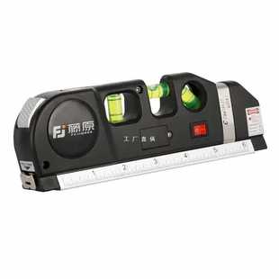 5IJO Portable Laser Level Woodworking Wire Tape Level Bead Tape Ruler Multifunctional Cross Line