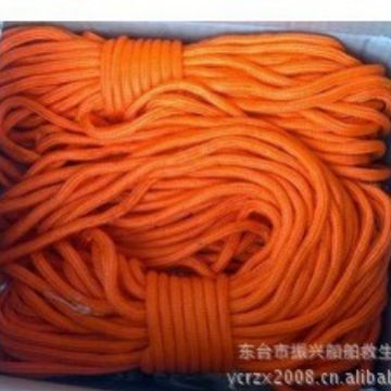 厂家批发便携式水域漂浮救生绳 防汛救援绳 高强丙纶水域救援索